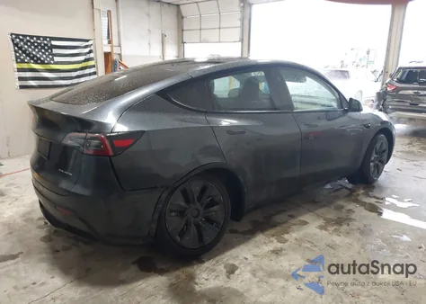 2025 Tesla Model Y Long Range Dual Motor All-Wheel Drive from USA, damaged, VIN 7SAYGDEE0SF294680